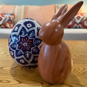 Scandi Easter Bunny & Ceramic Egg 🐇🐣